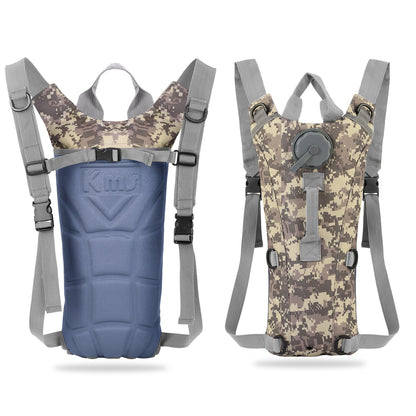 3L Tactical Hydration Backpack – Adjustable Water Bladder Pack with Bite Valve for Hiking, Cycling, Running & Climbing
