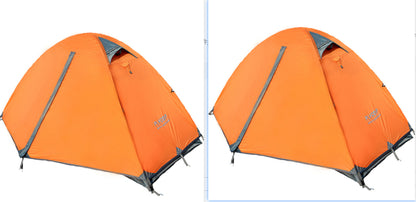 Ultralight 2-Person Camping Tent – Double-Layer Rainproof Mountain Tent for Hiking, Snowfield, Expedition & Outdoor Adventures