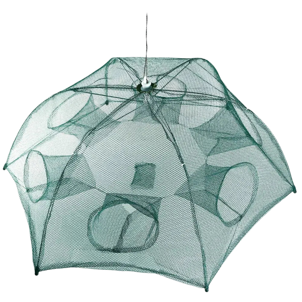 Foldable Fishing Trap Net – Automatic Pop-Up Bait Trap for Shrimp, Minnow, Crab & Lobster