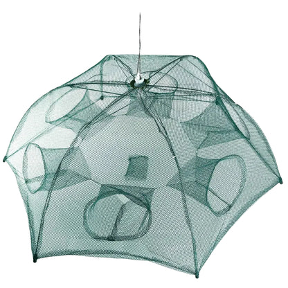 Foldable Fishing Trap Net – Automatic Pop-Up Bait Trap for Shrimp, Minnow, Crab & Lobster