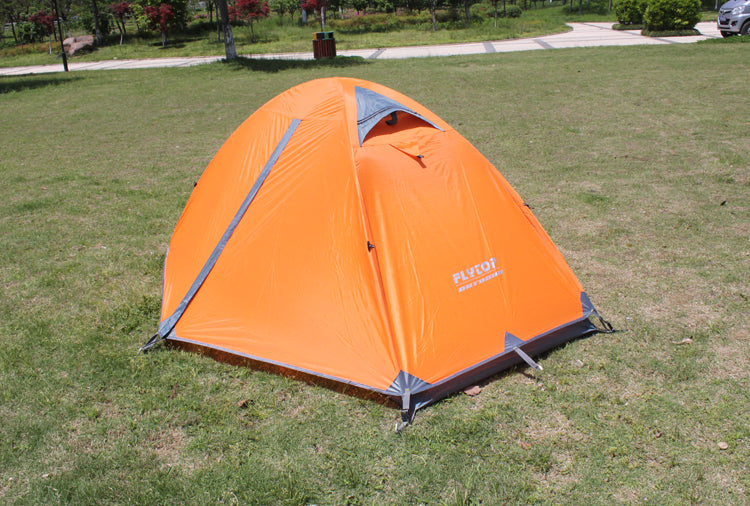 Ultralight 2-Person Camping Tent – Double-Layer Rainproof Mountain Tent for Hiking, Snowfield, Expedition & Outdoor Adventures